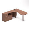 Global ZIRA - Desk Suite ZL-25 - Left hand side - TWL