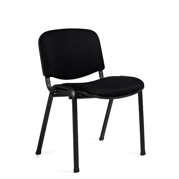 Global Finch 2142 Armless Nesting Chair - Jagged II - Black coal JG17