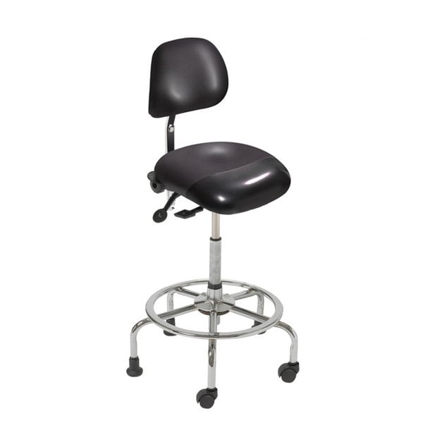Ergocentric Chaise 3 en 1 Assis-Debout - Noir