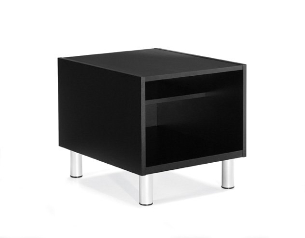 Global Citi 7885 Table de réception de bout ou de coin - Noir - BLK