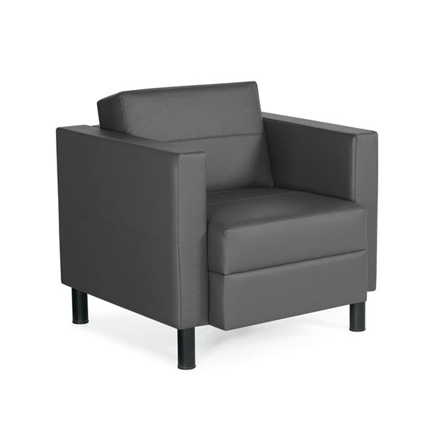 Global Citi 7875- Lounge Chair in Leather