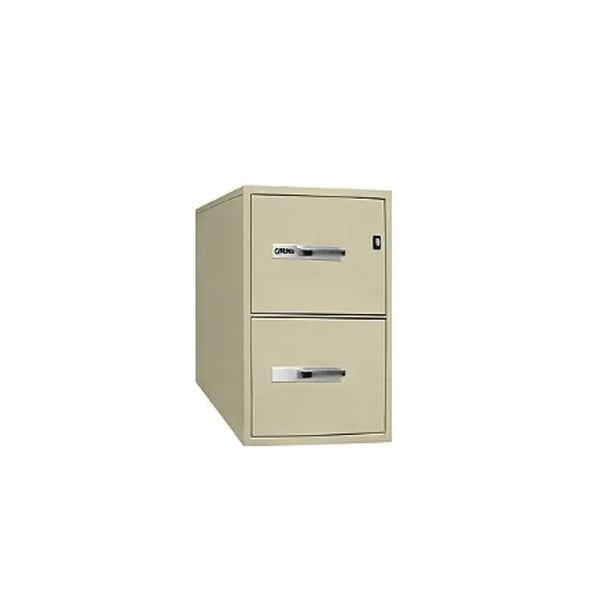 Gardex Classeur Vertical Antifeu - 2 Tiroirs - GF-252