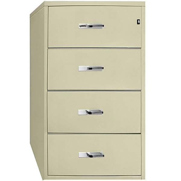 Gardex GL-404-44 - Fire safe - high capacity 4 drawers