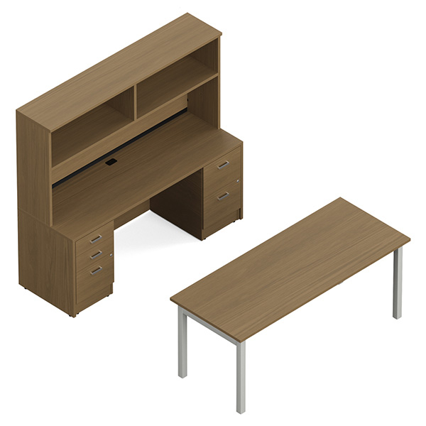 Office Suite Desk & Credenza - Newland NLP230