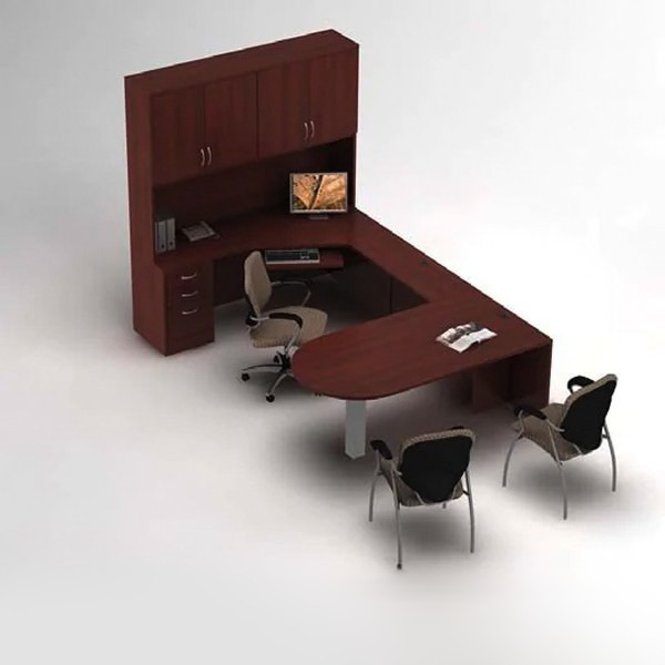 Bureau de travail Zira de Global ZL-2 - Application Côté Gauche
