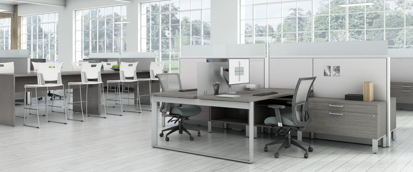 Boulevard System 3 — Modular partitions for cubicles and open-plan offices